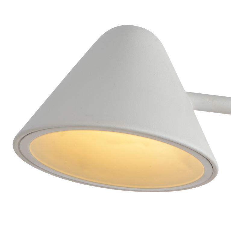 DEVON - Stolová lampa - 5W / LED 48.5cm - biela